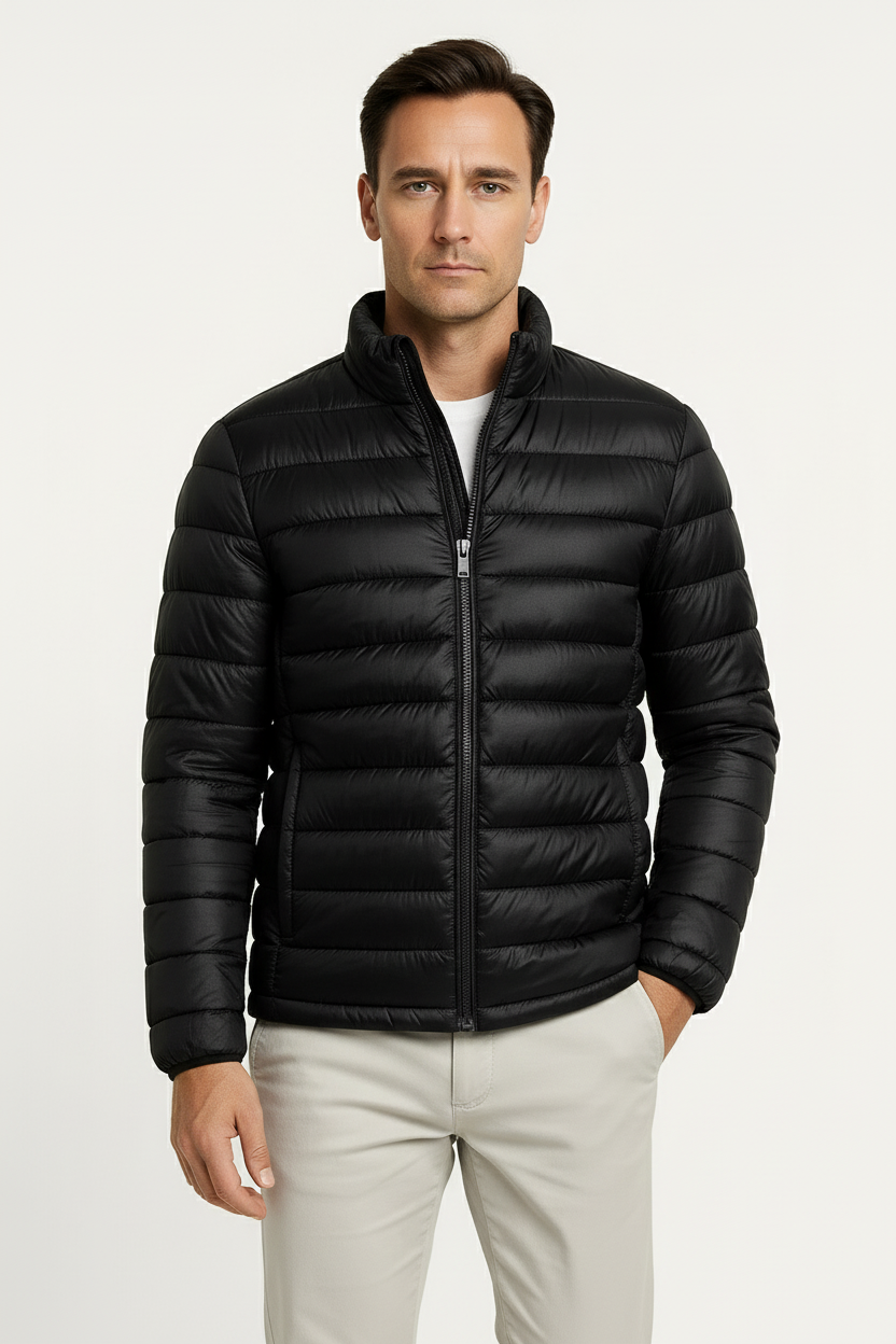 Veste Hiver Homme Matelassée Isolée Style Bomber 1