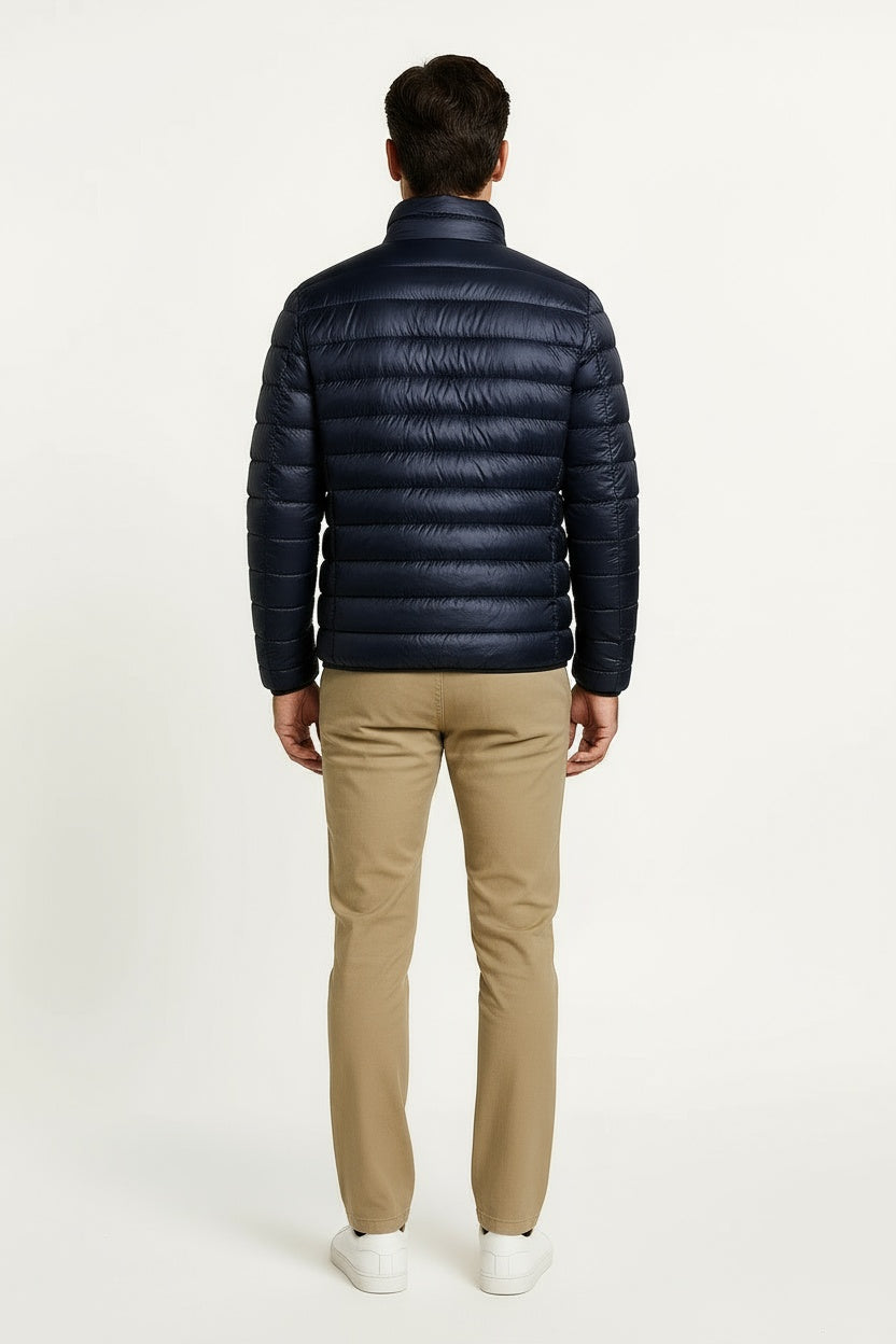 Veste Hiver Homme Matelassée Isolée Style Bomber 6